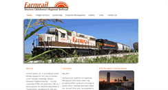 Desktop Screenshot of farmrail.com